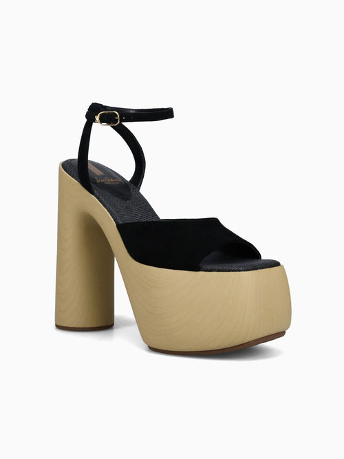 Grayson Black Suede Black / 5 / M