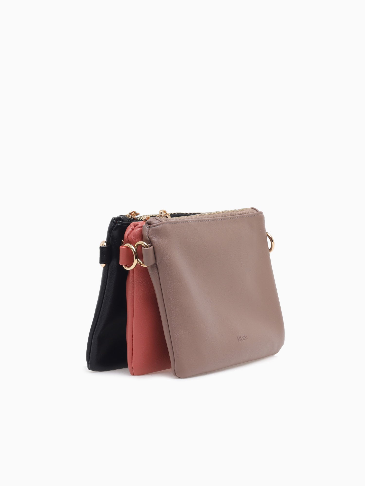 Chelsea Crossbag Taupe Taupe