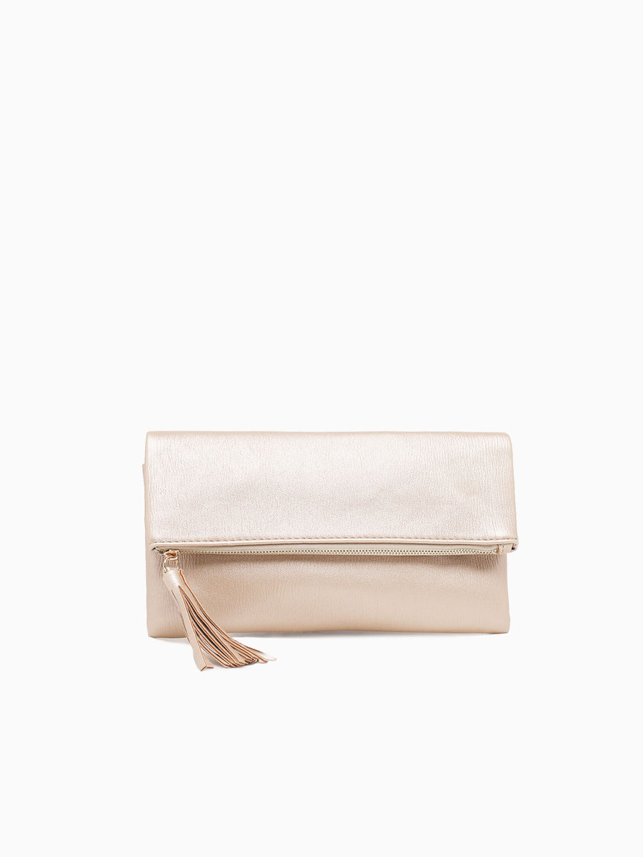 Kingsley Clutch Gold Gold
