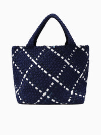 Woven Tote Navy Navy